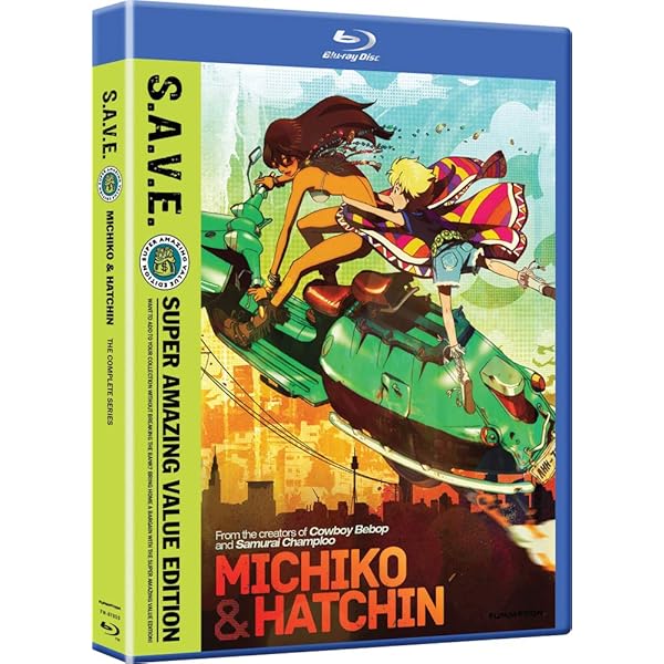 Amazon.com: Michiko & Hatchin: Complete Series, Part 2 [Blu-ray